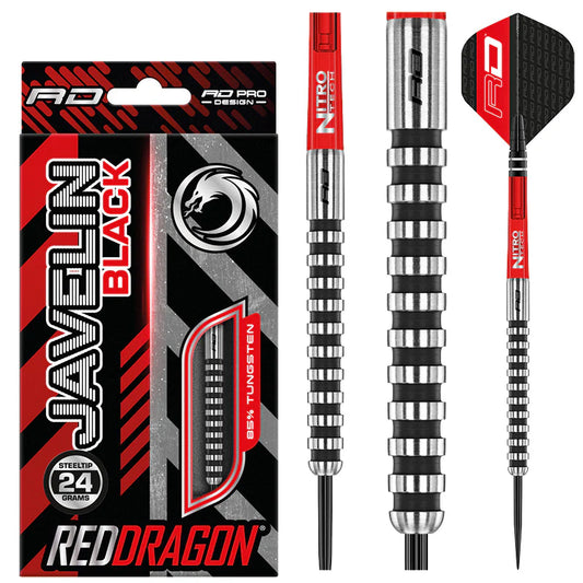 Red Dragon Darts Javelin Black 24G
