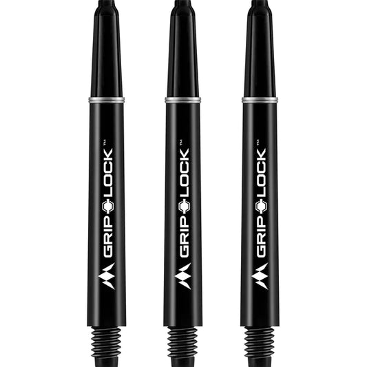 Mission GripLock Shafts - Dart Stems - Black 48MM