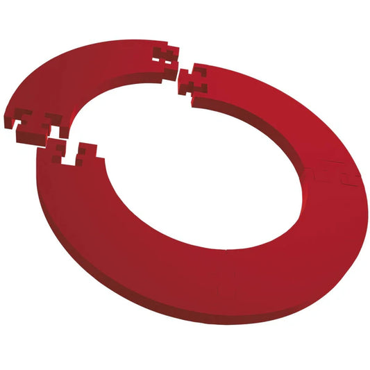 Designa Dartboard Surround - Jigsaw - Lightweight - Plain RED