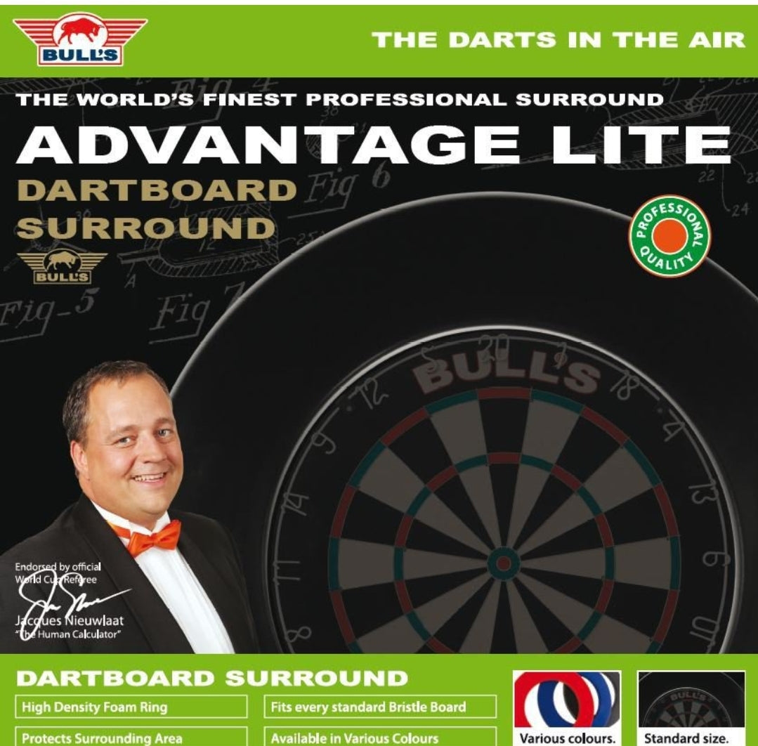 Bull's Dartboard Lite Surround Black