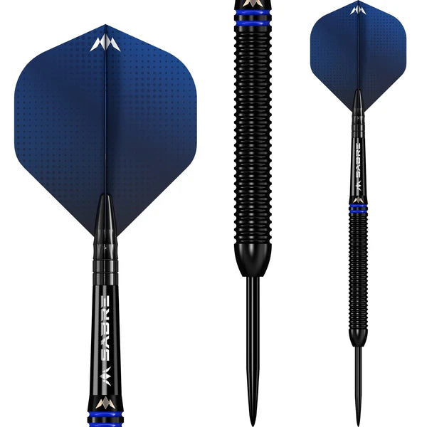 Mission Tavis Dudeney Darts - Steel Tip - 90% Tungsten - Black PVD 22G