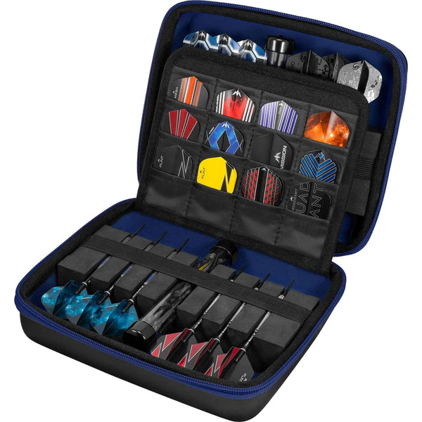 Mission Freedom Luxor Darts Case - Strong Protection black blue 4 x sets