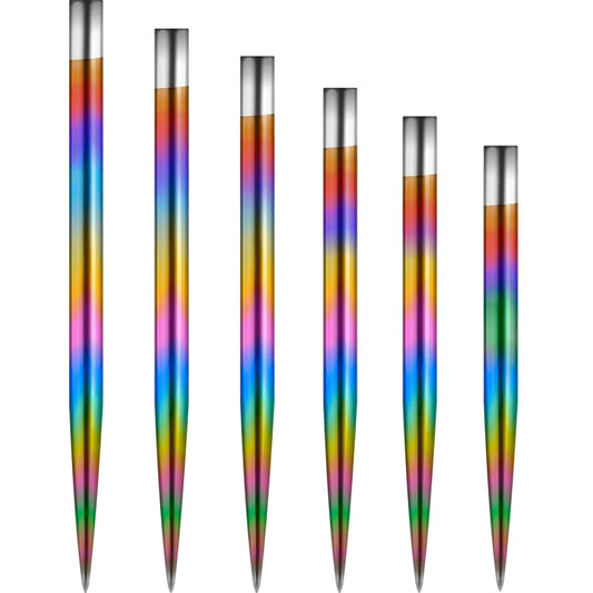 Mission - Mission Glide Dart Points - Spare Points - Plain - Rainbow