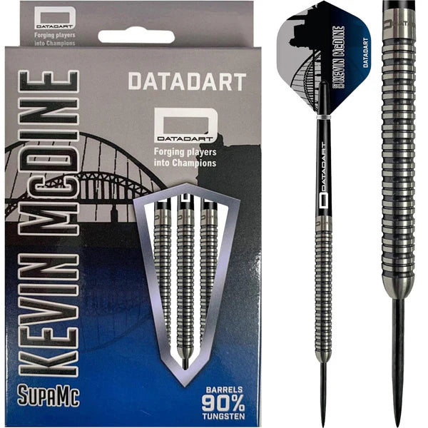 Datadart Kevin McDine Darts - Steel Tip - 90% - Black Ring 24G