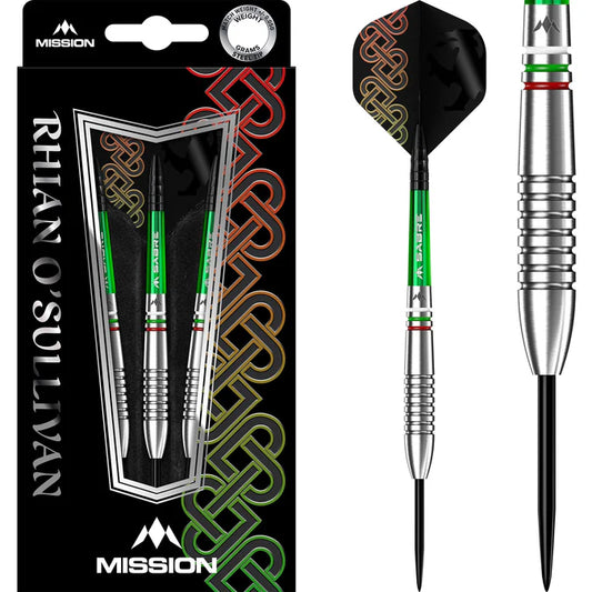 MISSION RHIAN O SULLIVAN DARTS - STEEL TIP - RINGED 23G