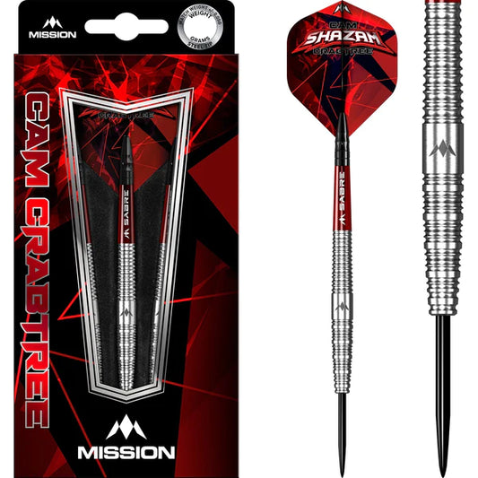 Mission Cam Crabtree Darts - Steel Tip - 95% - Natural 23G