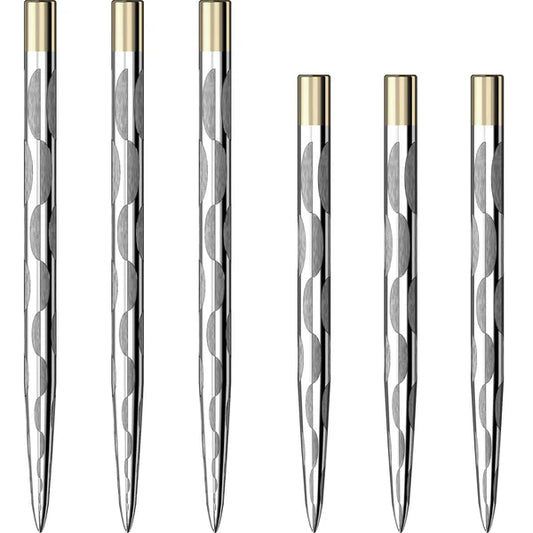 Mission - Mission Laser Plus - Steel Tip - Lasered Spare Points - Solid Arc - Silver