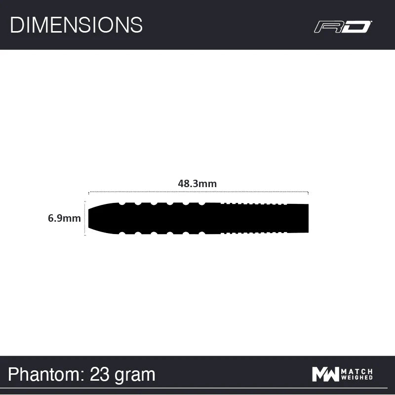 Red Dragon Darts Phantom 0.2 23G