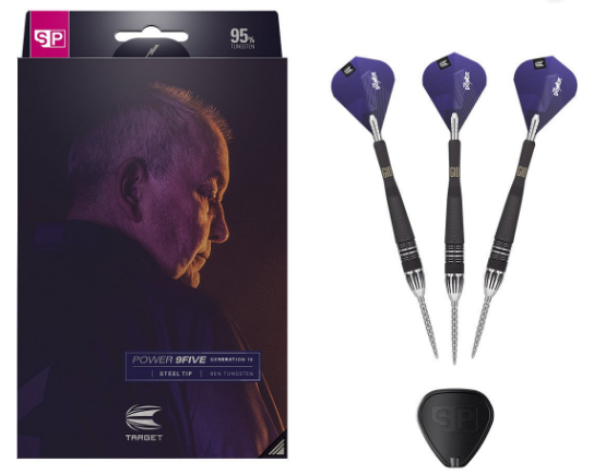 Target Phil Taylor Power 9Five 95% Swiss G10 26g