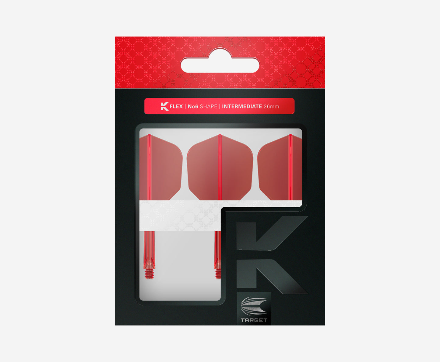 TARGET K-FLEX NO.6 - RED 26MM