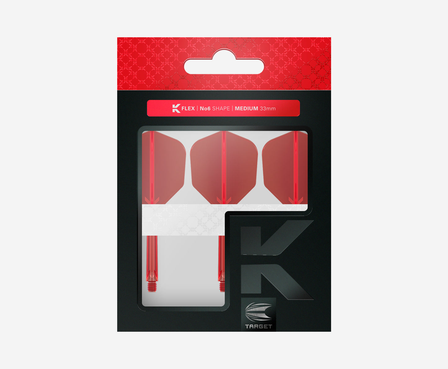 TARGET K-FLEX NO.6 - RED 33MM