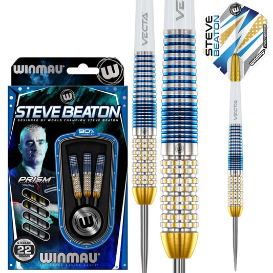 Winmau Steve Beaton Legacy Edition 90% Steel Tip Darts 24G